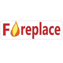 Load image into Gallery viewer, Fireplace Real Estate Sign Rider