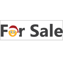 Load image into Gallery viewer, For Sale Real Estate Rider Sign Holiday Edition