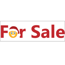 Load image into Gallery viewer, For Sale Real Estate Rider Sign Holiday Edition