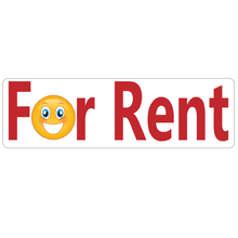 Load image into Gallery viewer, For Rent Real Estate Sign Rider
