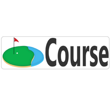 Load image into Gallery viewer, Golf Course Real Estate Sign Riders