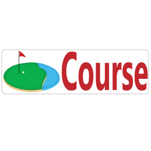 Load image into Gallery viewer, Golf Course Real Estate Sign Riders