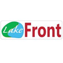 Load image into Gallery viewer, Lake Front Inside Real Estate Sign Rider
