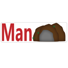 Load image into Gallery viewer, Man Cave Inside Real Estate Sign Rider