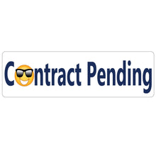 Load image into Gallery viewer, Contract Pending Real Estate Sign Rider