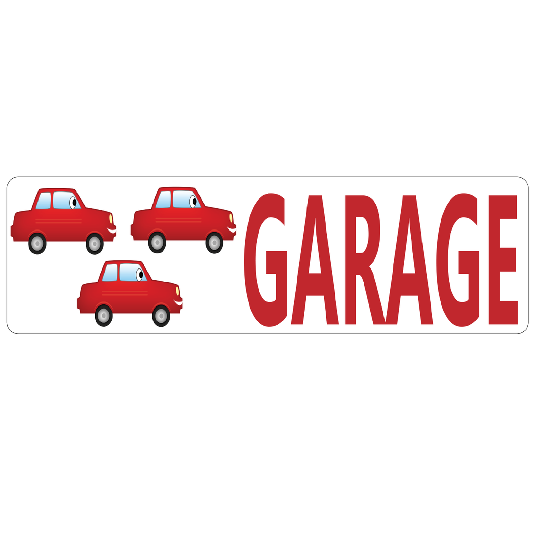 3 Garage Real Estate Sign Riders