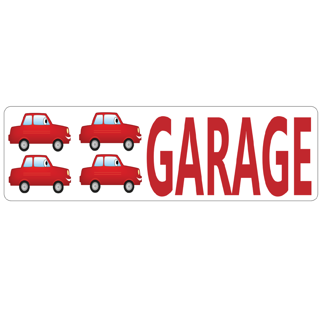 4 Garage Real Estate Sign Riders