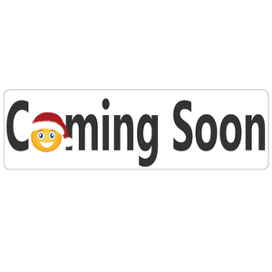 Coming Soon Real Estate Rider Sign Holiday Edition