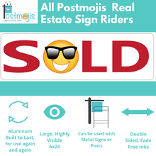 Load image into Gallery viewer, Coming Soon Real Estate Rider Sign Holiday Edition
