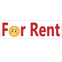 Load image into Gallery viewer, For Rent Real Estate Sign Rider
