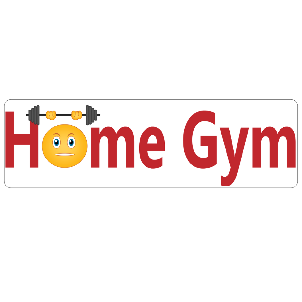 Home Gym Real Estate Sign Rider