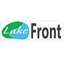 Load image into Gallery viewer, Lake Front Inside Real Estate Sign Rider
