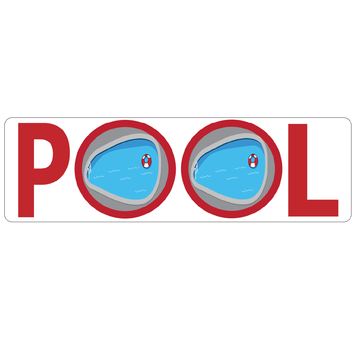 Pool Real Estate Sign Rider – Postmojis