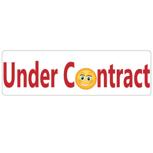 Under Contract Real Estate Rider