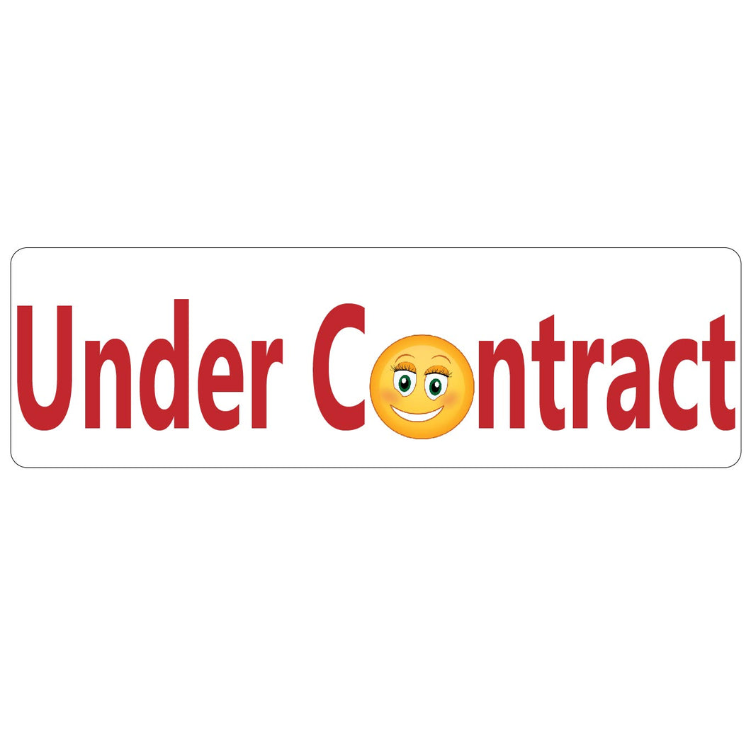 Under Contract Real Estate Rider