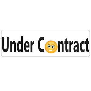 Under Contract Real Estate Rider